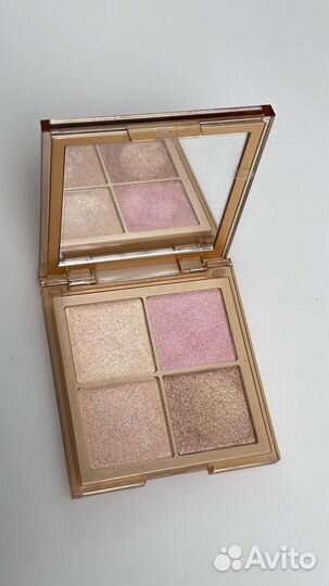 Huda beauty сияющая палетка для лица