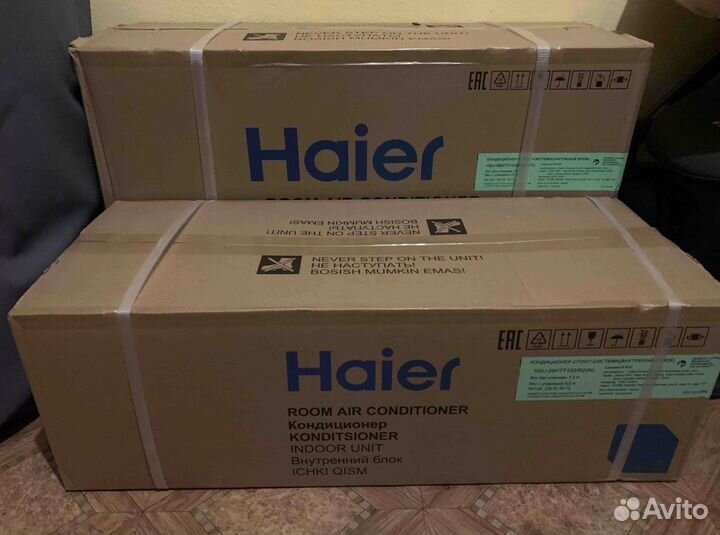 Кондиционер новый гарантия 3 года