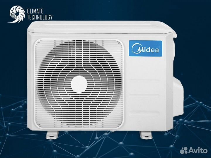 Кондиционер мидеа с монтажом