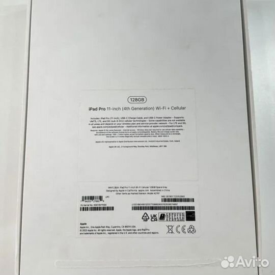 iPad pro 11 (2022) 128gb