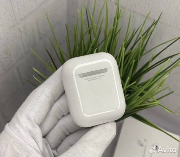 Airpods 2 + чехол