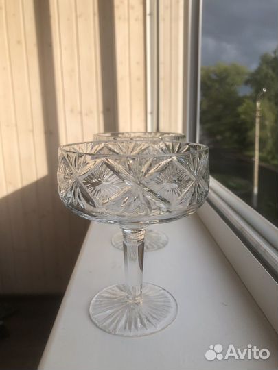 Хрустальная вазочка/креманка