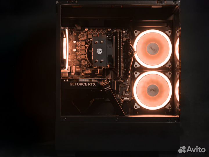 Игровой PC Ryzen 5500 RTX 4060 8GB 256+16