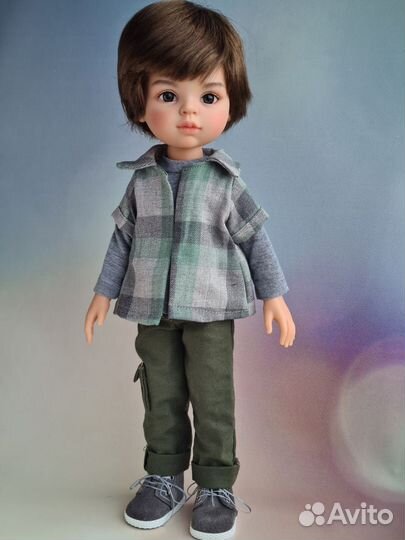 Кукла мальчик Паола Рейна ооак, рост 34 см