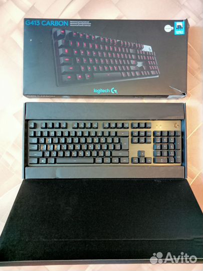 Клавиатура Logitech G413 carbon