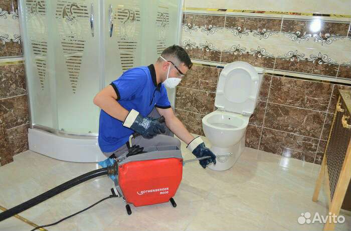 Прочистка канализации.Устранение засоров 24/7