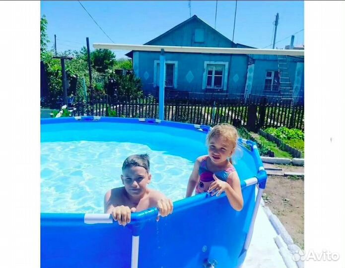 Бассейн каркасный 305*100 Bestway Новый