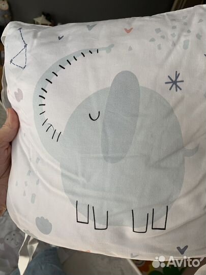 Бортики в детскую кроватку 12 шт