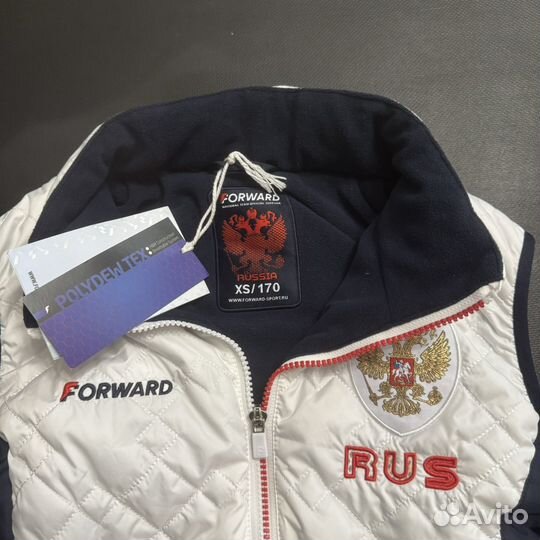 Жилетка сборной россии forward