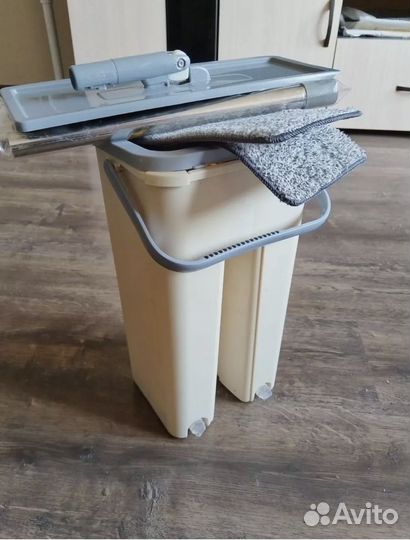 Швабра с отжимом и ведром