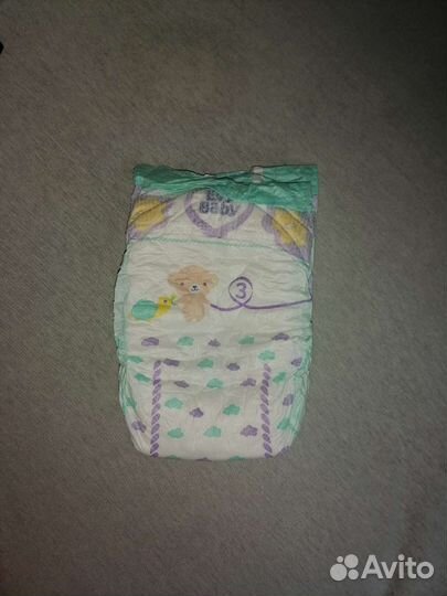 Подгузники evy baby 3