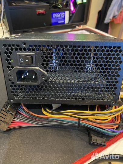 Блок питания для пк Aerocool ATX 500W VX plus 500W