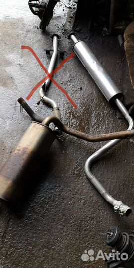 Глушитель opel астра j