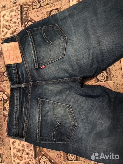 Оригинальные Мужские Джинсы Levi's 504 L30 W34