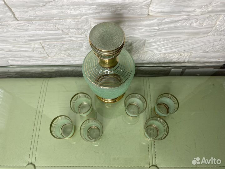 Графин/штоф с рюмками СССР