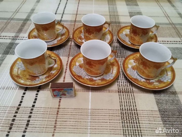 Кофейная чашка с блюдцем