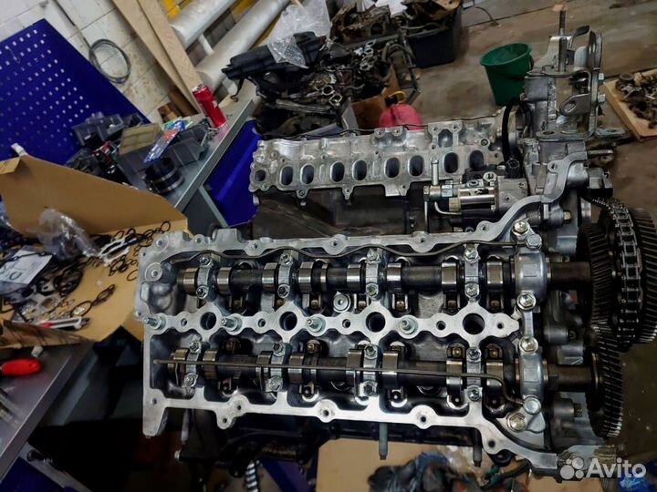 Двигатель 1VD / toyota Land Cruiser 200