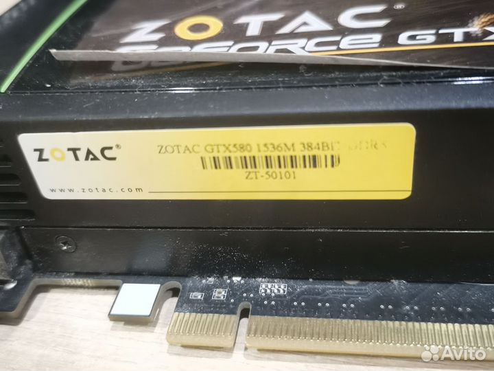 Видеокарта gtx 580