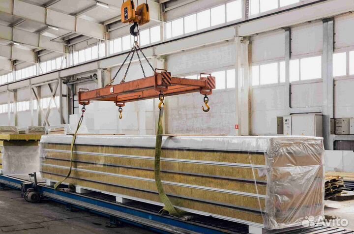 Сэндвич панели кровельные