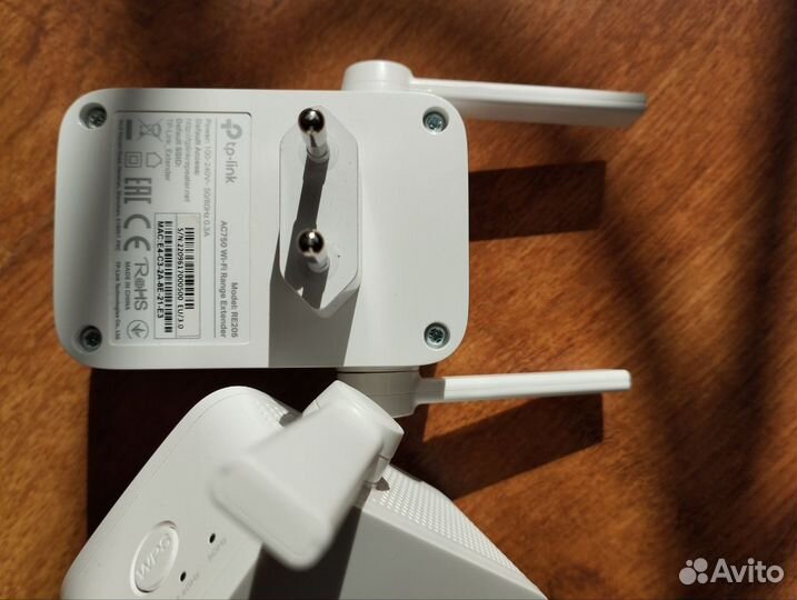 Wi-Fi усилитель сигнала (репитер) TP-link RE205