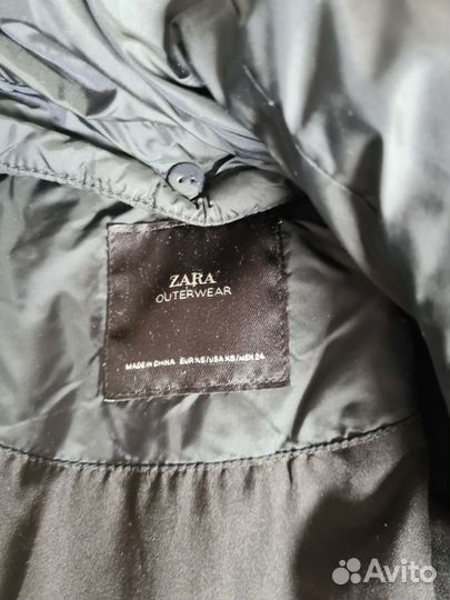 Пуховик женский демисезонный Zara