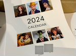Настенный календарь 2024 Барби галлерея искусств