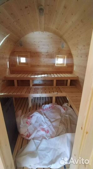 Баня бочка из лиственницы