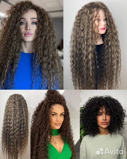 Парик афрокудри, 30см, 45см,60см,80см, 1м