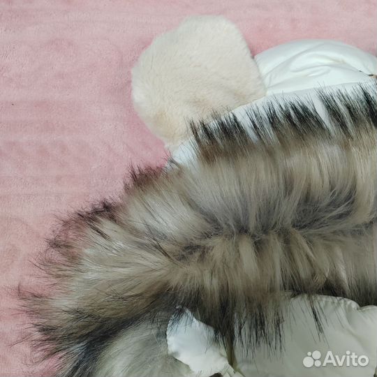 Куртка зимняя на девочку, рост 140