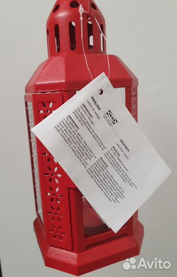 Фонарь подсвечник Икеа IKEA