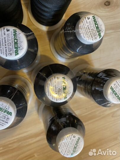 Нитки швейные бабины