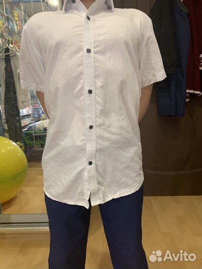 Рубашка белая для мальчика