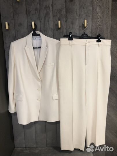 Брючный костюм женский 52 54 zara испания