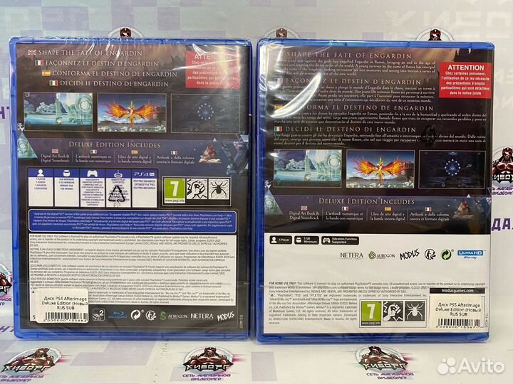 Afterimage Deluxe Edition PS4/PS5 (Новый) RUS SUB