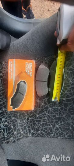 Тормозные колодки передние chevrolet