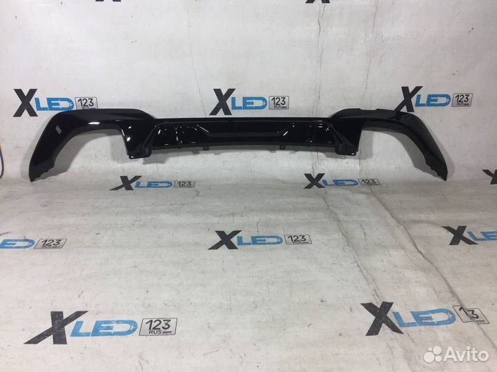 Диффузор заднего бампера BMW G20 M Performance 2+2