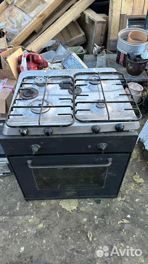 Газовый духовой шкаф Ariston cisfrg 0 (AN) /HA