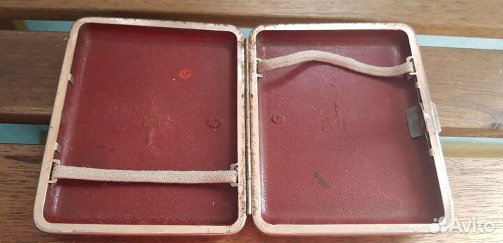 Портсигар Артель 30 лет Октября винтаж СССР