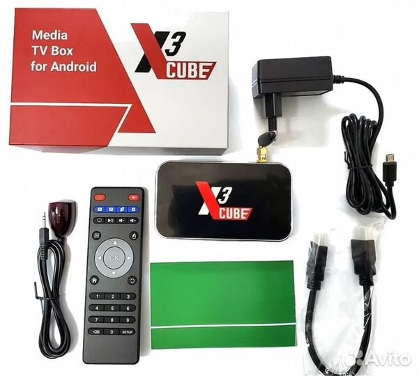 Тв-Бокс Ugoos X3 Cube Amlogic +Клава+Гарантия