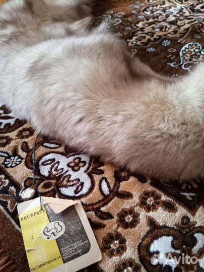 Воротник из песца