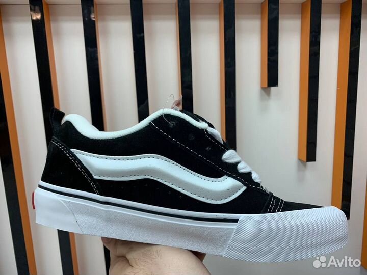 Vans knu skool черные