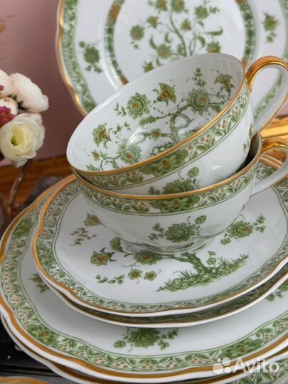 Чайные тройки Limoges Haviland