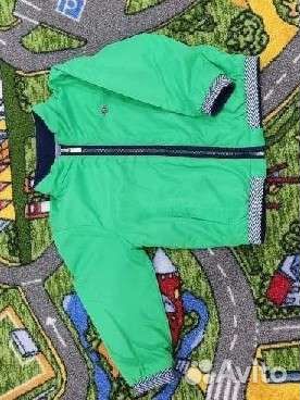 Ветровка для мальчика двухсторонняя