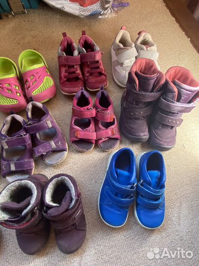 Ботинки экко и котофей зима и демисезон