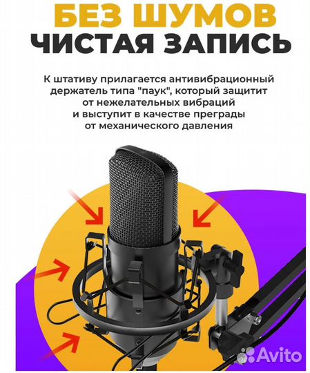 Микрофон Ritmix RDM-169 USB