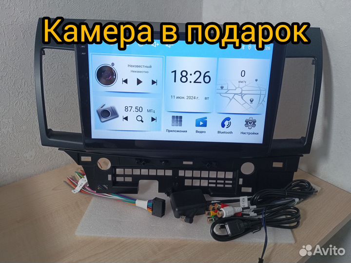 Магнитола 4/64 Mitsubishi Lancer 10 2008+ Android