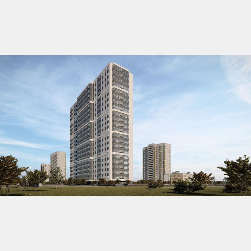 1-к. квартира, 31,9 м², 13/22 эт.