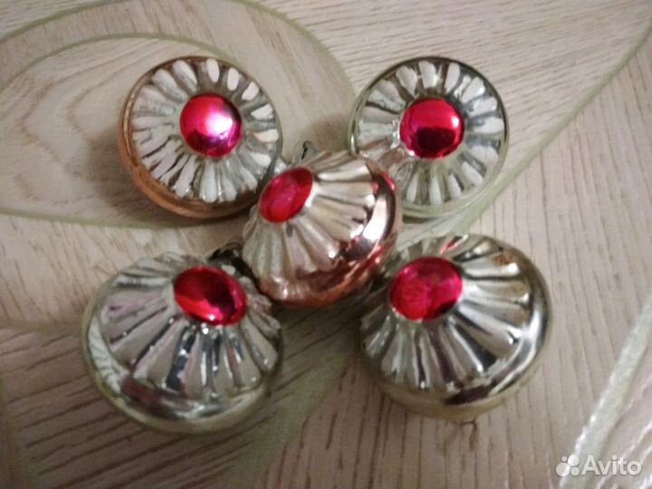 Ёлочные игрушки времён СССР