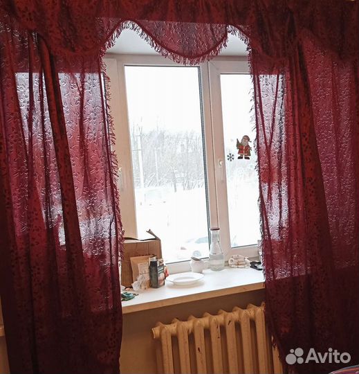 Шторы бордовые, цена за все