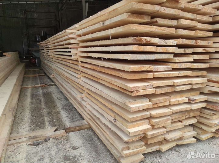 Доска обрезная в наличии все размеры